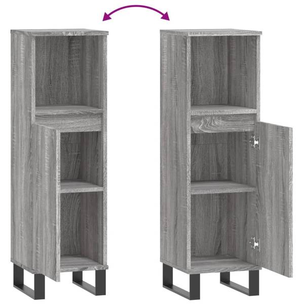 Badezimmerschrank 3029860 Hellgrau