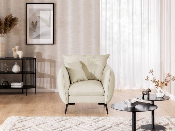 Polstergarnitur 2+1 Nordloft 2-tlg. Beige