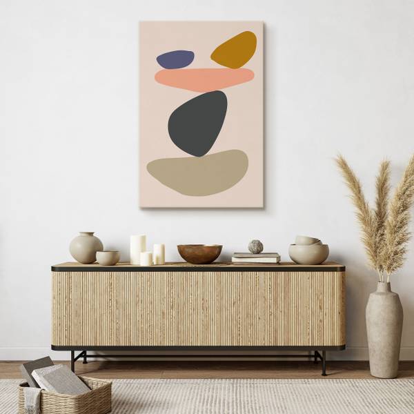 Leinwandbild Felsen 40 x 60 x 60 cm