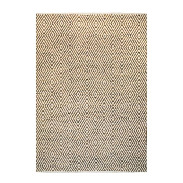 Baumwoll-Designteppich GLAZE Beige - 160 x 230 cm