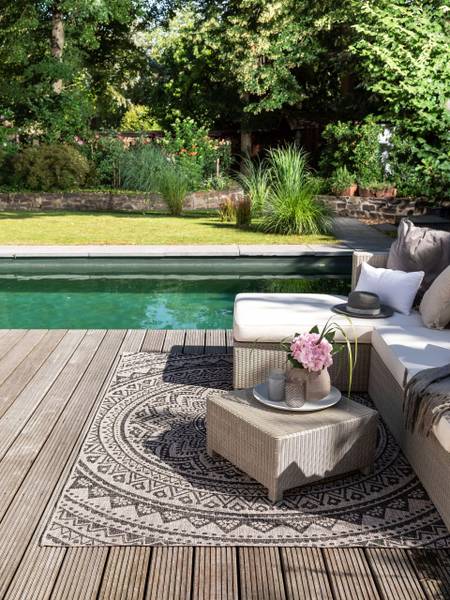 In-/Outdoorteppich Cleo Beige - 120 x 170 cm