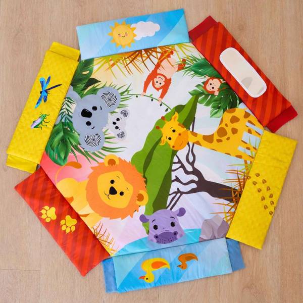 Spielbogen Jungle Palenquo Gelb - Textil - 62 x 50 x 10 cm
