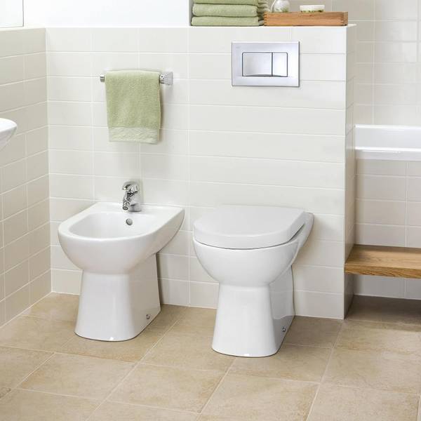 Toilettendeckel Giacomo Weiß - Kunststoff - 36 x 6 x 41 cm