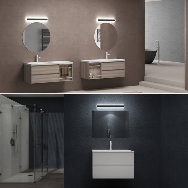 Wandleuchte LumaRay 60 x 4 cm