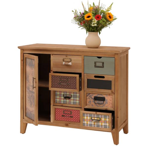 Apothekerkommode O63 Braun