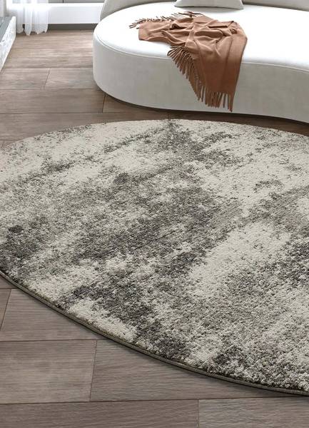 Tapis à poils longs REFLEX PIEDRA Gris - Polypropylène - 194 x 2 x 290 cm