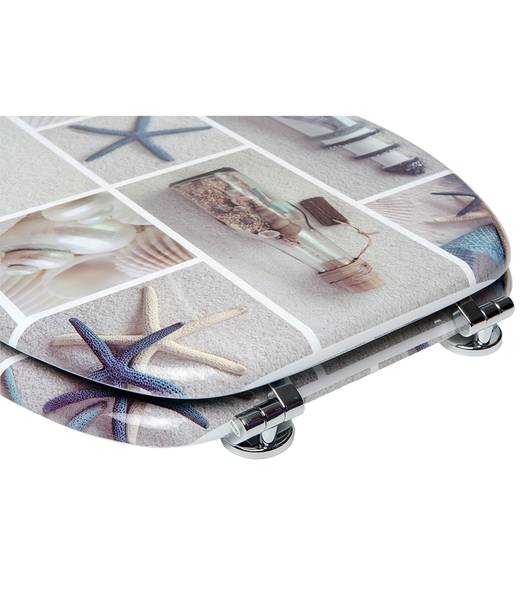 WC-Sitz Meeresbrise Tiefe: 47 cm