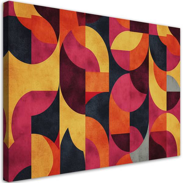 Wandbild Figuren 120 x 80 cm