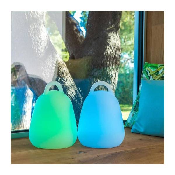 kabellose LED-Handleuchte LIBERTY C25 Weiß - Kunststoff - 18 x 24 x 18 cm