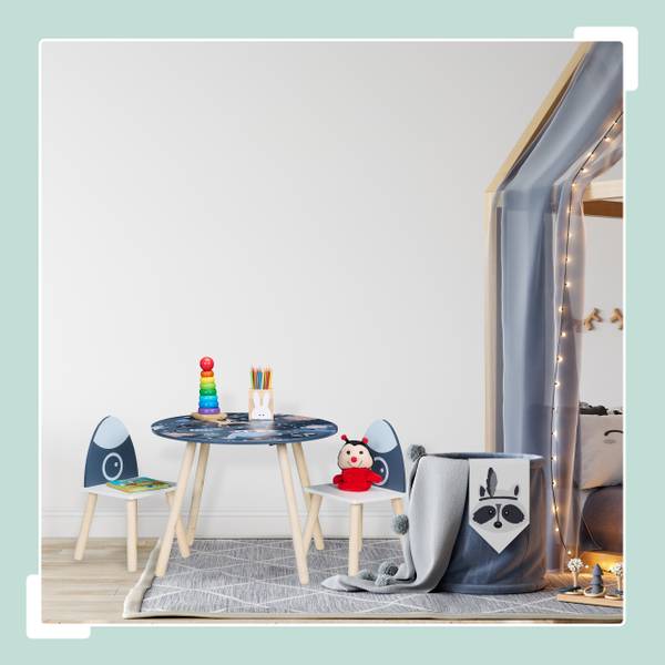 Kindertafel en stoelen ALBUS kopen