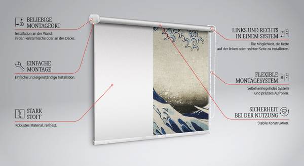 Rollo SWELL 60 x 140 cm