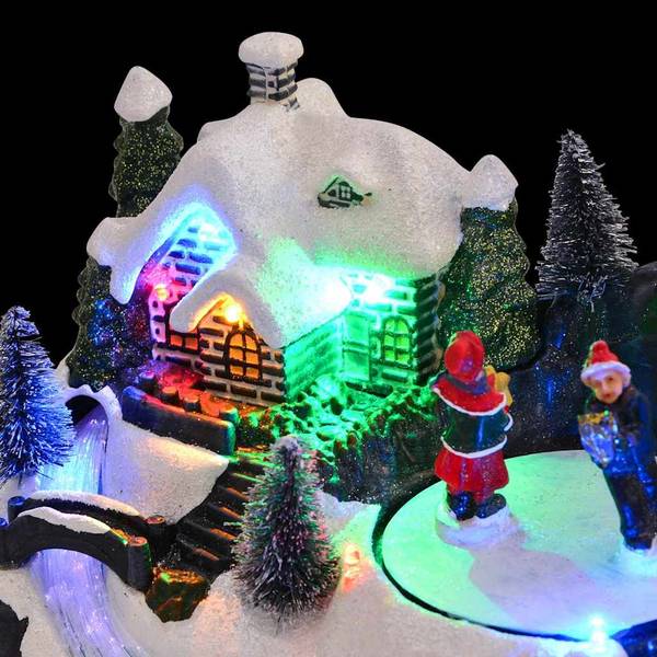 Décor de table de Noël 4017040 Matière plastique - 11 x 13 x 16 cm