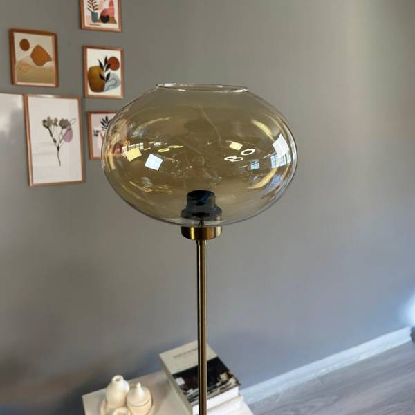 Stehlampe Koriel Metall - 37 x 175 x 37 cm