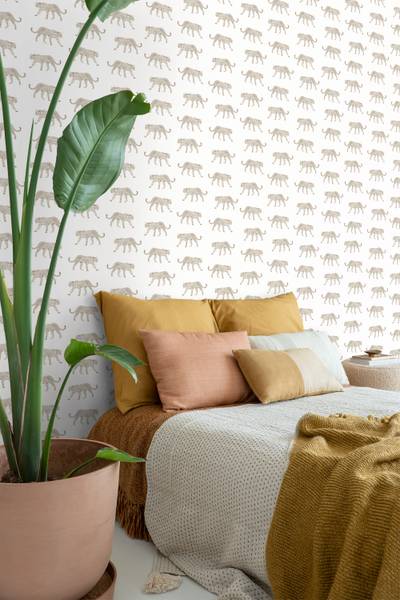 Tapete 139775 Beige - Fleece - 53 x 1005 x 53 cm