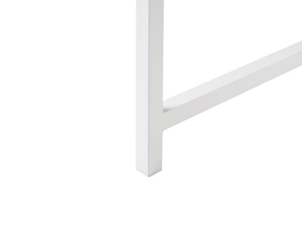 Schreibtisch ORAN Weiß - Holzwerkstoff - 140 x 76 x 60 cm