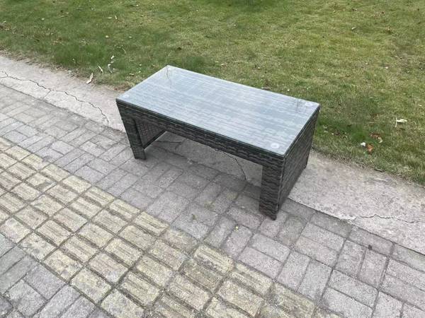 Outdoor Gartensitzgarnitur L(5er-Set) Grau - Webstoff