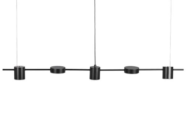 Pendelleuchten SESTRA Schwarz - Metall - 120 x 120 x 120 cm