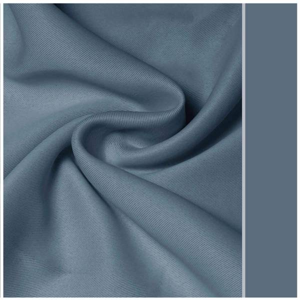 Gardinen Blickdicht mit Kräuselband 1x Blau - Polyester - 140 x 270 x 140 cm