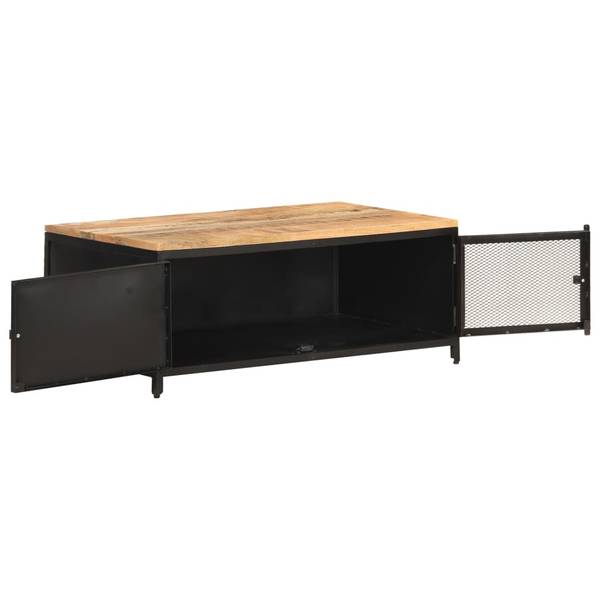 Couchtisch M603752 Schwarz - Holzwerkstoff - 50 x 37 x 90 cm