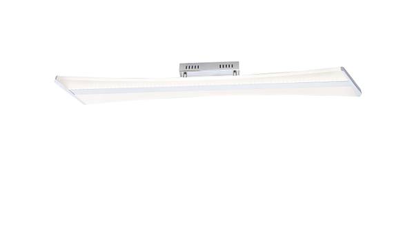 LED Deckenlampe Smart Home Q - RILLER Silber - Aluminium - 14 x 8 x 101 cm