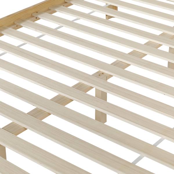 Holzbett MU4090 Ⅰ Braun - Kiefer - 147 x 84 x 208 cm