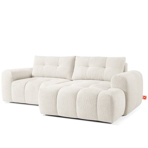 Ecksofa RAVIA Weiß