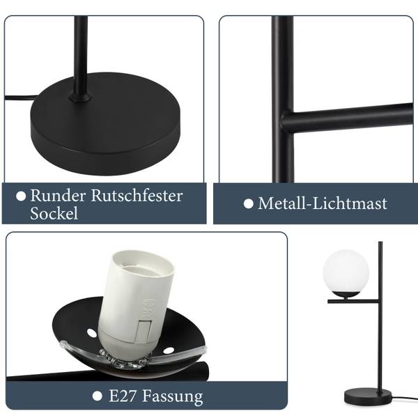 Tischleuchte Oase Schwarz