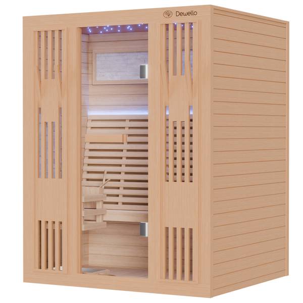 Finnische Sauna MINTO 130 x 150 cm