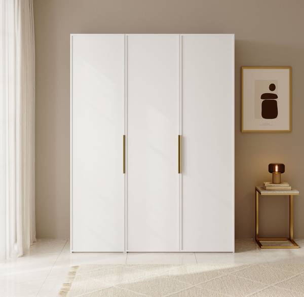 Kleiderschrank FRAME Weiß