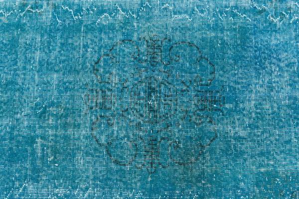 Tapis Ultra Vintage CLXXXVII Turquoise - Laine - 170 x 1 x 257 cm