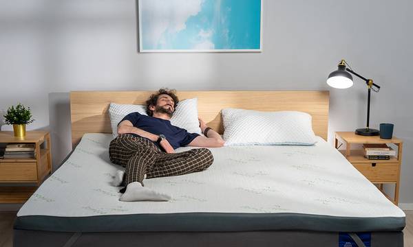 Gelschaum Matratzen KK180 Grau - Textil - 180 x 200 x 180 cm