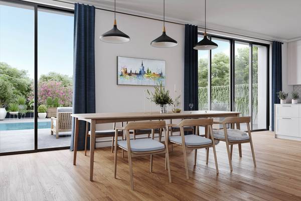 Tableau peint à la main Warsaw Urbain Coton - 120 x 60 x 4 cm