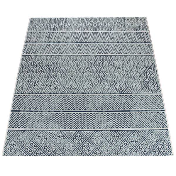 OUTDOORTEPPICH 80/150 cm Ostende 549 Blau - Textil - 80 x 150 cm