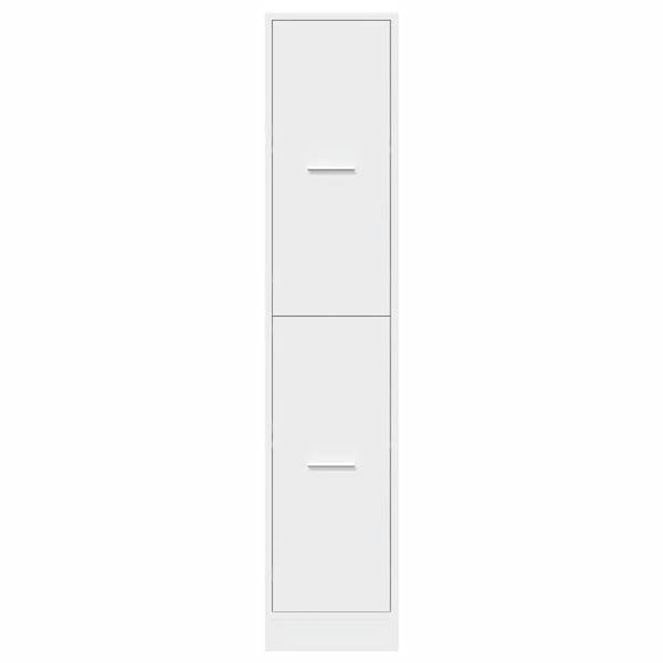 Apothekerschrank 3043018-2 Weiß - Holzwerkstoff - 30 x 144 x 41 cm