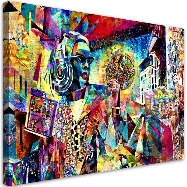 Kunstdruck Pop Art 120 x 80 cm