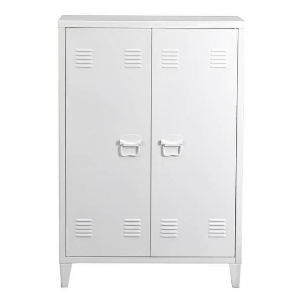 Metallschrank Oripää Weiß - 75 x 110 cm