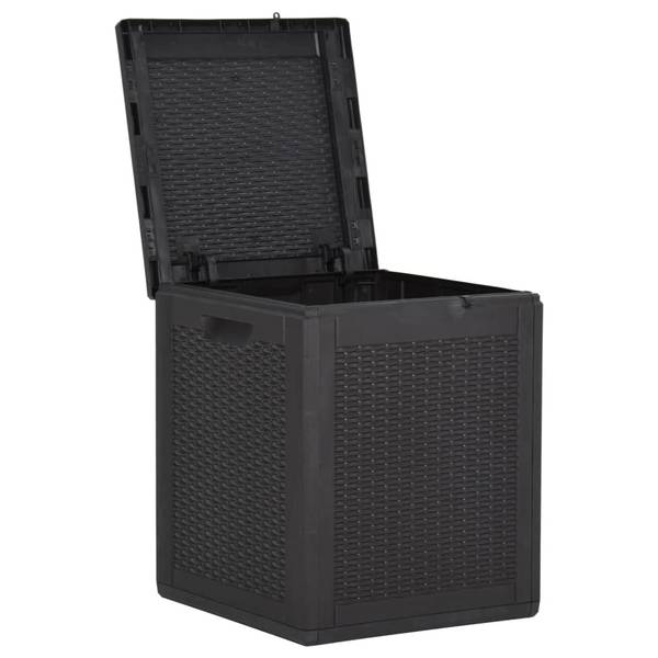 Boîte de rangement 3013132-1 Noir - Polypropylène - 43 x 51 x 44 cm