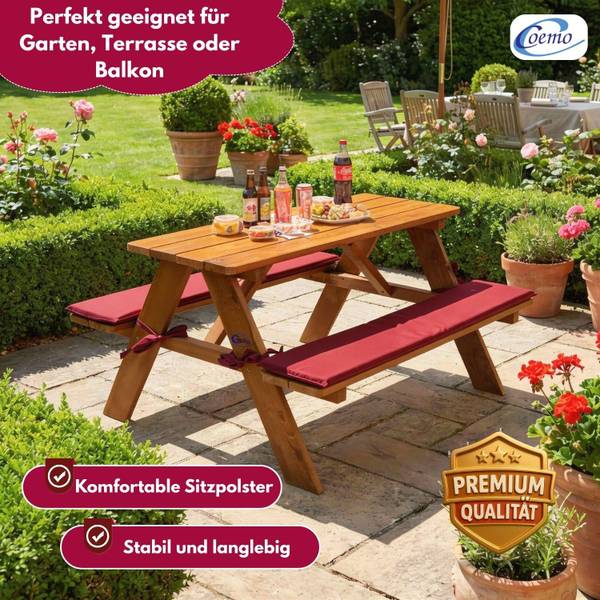 Kindersitzgruppe Garten 1657-4674 Rotbraun