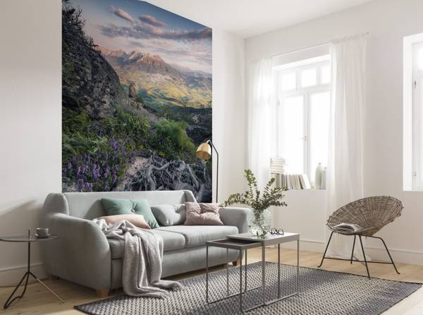 Fototapete 612582 Grün - Papier - 200 x 280 x 280 cm