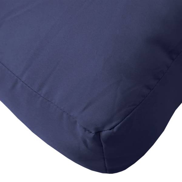 Pallet bankkussens 3005164-1 set van 2 marineblauw - 50 x 50 cm
