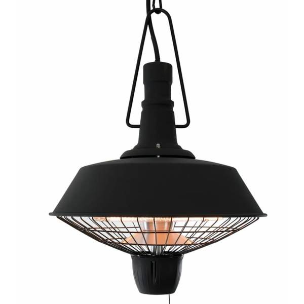 Chauffage suspendu 420296 Noir - Aluminium - Acier - 36 x 48 x 36 cm