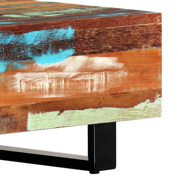 Beistelltisch D444 Braun - Massivholz - 50 x 30 x 120 cm