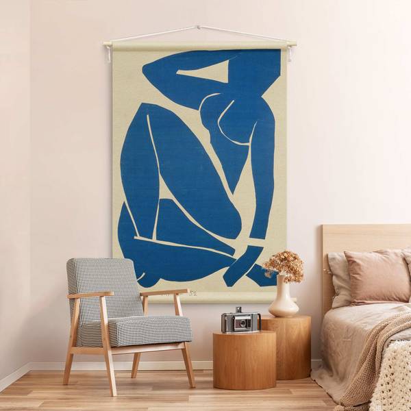 Wandteppich Henri Matisse Nu bleu III 110 x 165 cm