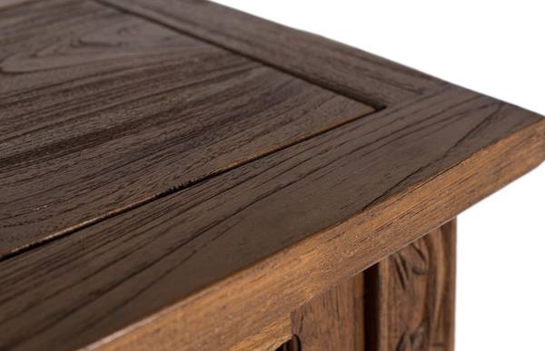 Konsolentisch 2334 Braun - Massivholz - 40 x 91 x 220 cm