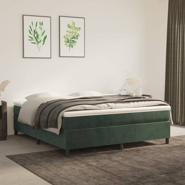 Boxspringbett 3017513-6 Dunkelgrün