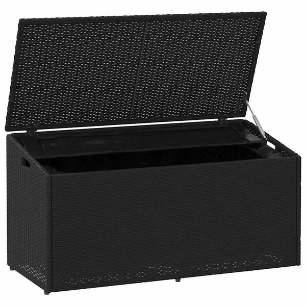 Garten-Aufbewahrungsbox 3044433 Schwarz - 110 x 110 x 110 cm