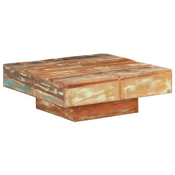 Couchtisch M603770 Braun - Holzwerkstoff - 80 x 28 x 80 cm