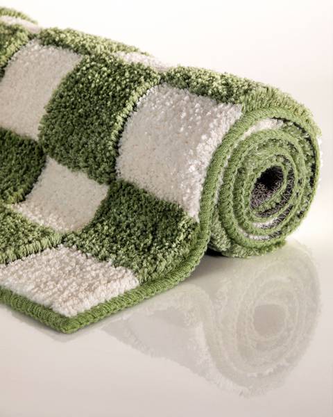 Badteppich Bobbi Grün - 80 x 150 cm