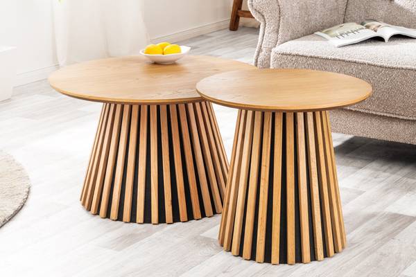 Couchtisch VALHALLA WOOD Braun - Massivholz - 50 x 45 x 50 cm
