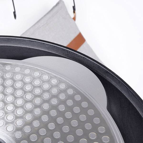 Spiegeleipfanne 112935 Schwarz - Metall - 27 x 2 x 27 cm